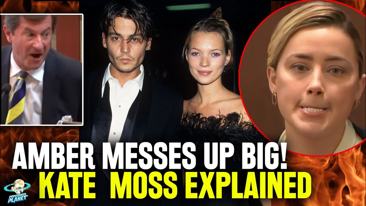 EPIC WIN! Johnny Depp’s Team Celebrates As Amber Heard DRAGS Kate Moss Into Trial! What This Means