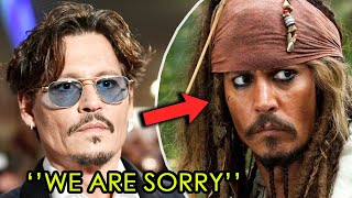 Disney Officially Apologizes To Johnny Depp After Being Fired