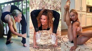 Best Gymnastic Battle - Sofie Dossi Vs Jordan McKnigh and Rybka Twins Musical Video