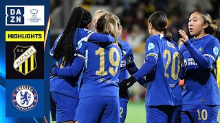 HIGHLIGHTS | BK Häcken vs. Chelsea (UEFA Women's Champions League 2023-24 Matchday 4)