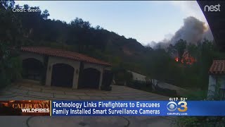 Technology Links Firefighters To Wildfire Evacuees