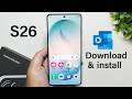 How To Install Microsoft Outlook On Samsung Galaxy S26 / S26 Ultra | Download & Install