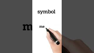 symbol meaning in hindi || symbol ka kya matlab hota hai || #shorts