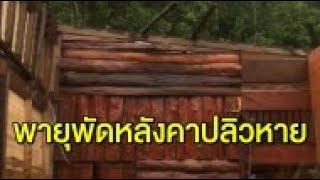 ภาคใต้อ่วม! 'พายุโนอึล' พัดบ้านเสียหาย - หินขนาดยักษ์ถล่มลงไหล่ทาง