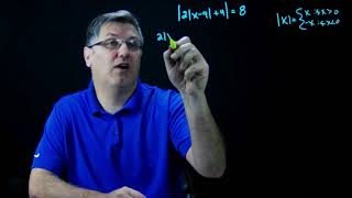 Solving and Absolute Value Equation with Nested Absolute Values