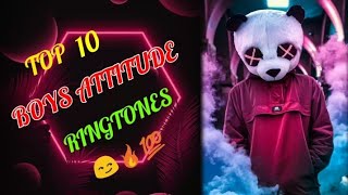 Top 10 boys attitude ringtones|| trending ringtones 2022 || viral ringtones 2022 ||popular ringtones