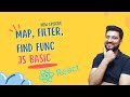 Map, Filter, Find Function in JavaScript | React Tutorials in Hindi #07