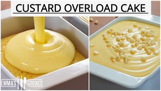 CUSTARD CAKE RECIPE! Creamy Vanilla Custard Cake