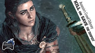 Assassin's Creed Odyssey The Tempest KILL Or SAVE ENDINGS Consequences Legacy of the First Blade DLC