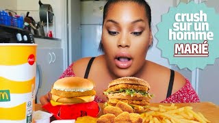 CHICKEN BIG MAC MUKBANG┃courrier du coeur #70