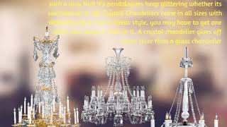 Types of chandeliers : chandelier types