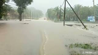 Flash Flood update at Kahang (24.1.2023)