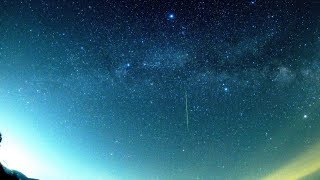 2019年みずがめ座η流星群 5月5日夏の大三角と火球