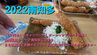 2022南知多 オーシャンフロントの宿！山海温泉 レシーア南知多に泊まり、まるは食堂で名物エビフライを食す1泊2日 ＜マイカープラン＞クルーズプラネット　60代夫婦旅　シニア