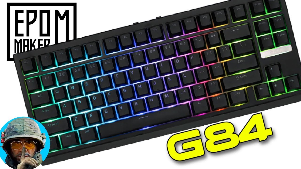 Epomaker G84 63 Amazing Value Creamy Sounds Youtube