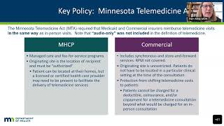 MDH Policy-Informed Telehealth Research Workshop