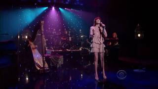 Florence and the Machine - Cosmic Love on Letterman Dec 16 2010
