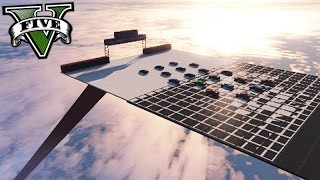 GTA V Online: A RAMPA INFINITA pelo CÉU!!! INSANO #254
