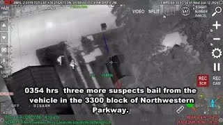 VIDEO: LMPD helicopter used to catch car thieves