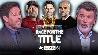 "Am I allowed to change my mind again?" 🤯 | Roy Keane and Jamie Redknapp assess the title race 🏆