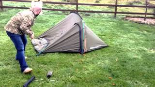 Pitching the Vango Banshee 200 Tent