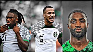 Calvin Bassey | Troost Ekong | Semi Ajayi | Frank Onyeka | Ola Aina |Best Defence Afcon 2023 🇳🇬|