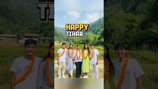 Happy Tihar Everyone🥰#minivlog #bimalvlog #villagelifestyle #nepaliminivlog #funny #trendingshorts