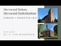 Gezamenlijke ochtenddienst Bedum / Onderdendam met Ds. H. van Wingerden uit Rijssen