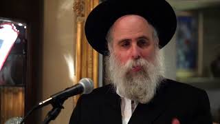 Powerful Divrei Chizuk From Rabbi Ephraim Wachsman in LA