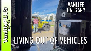 Vanlife Day in the Life in Alberta - How Did it get IN?!