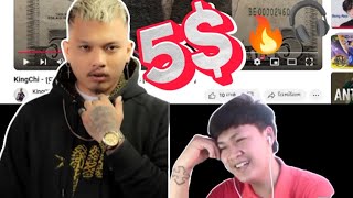 KingChi - ប្រាំដុល្លារ | $5.00 | Five Dollars [Officials MEME] [reaction] video by henglyda