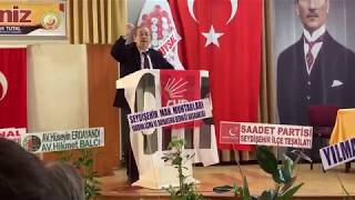 CHP Konya Seydişehir Kongresinde Abdüllatif Şener'in  Konuşması 21.12.2019