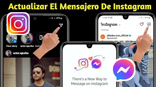 Cómo Actualizar Instagram Messenger En 2023 || Obtener Instagram Messenger Nuevo