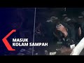 Dihukum Masuk Kolam Isi Sampah Akibat Pesta Miras dan Judi