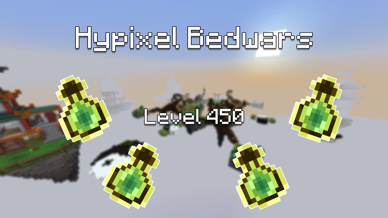 Level 450 Hypixel Bedwars Youtube