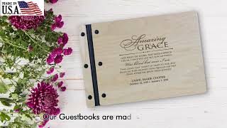Memorial Day Tribute Guestbook Gifts