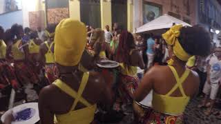 Didá BandaFeminina Pelourinho 2018 4/5 - Salvador Bahia Brasil - SambaReggae Bloco ( ヂダ サンバヘギ )