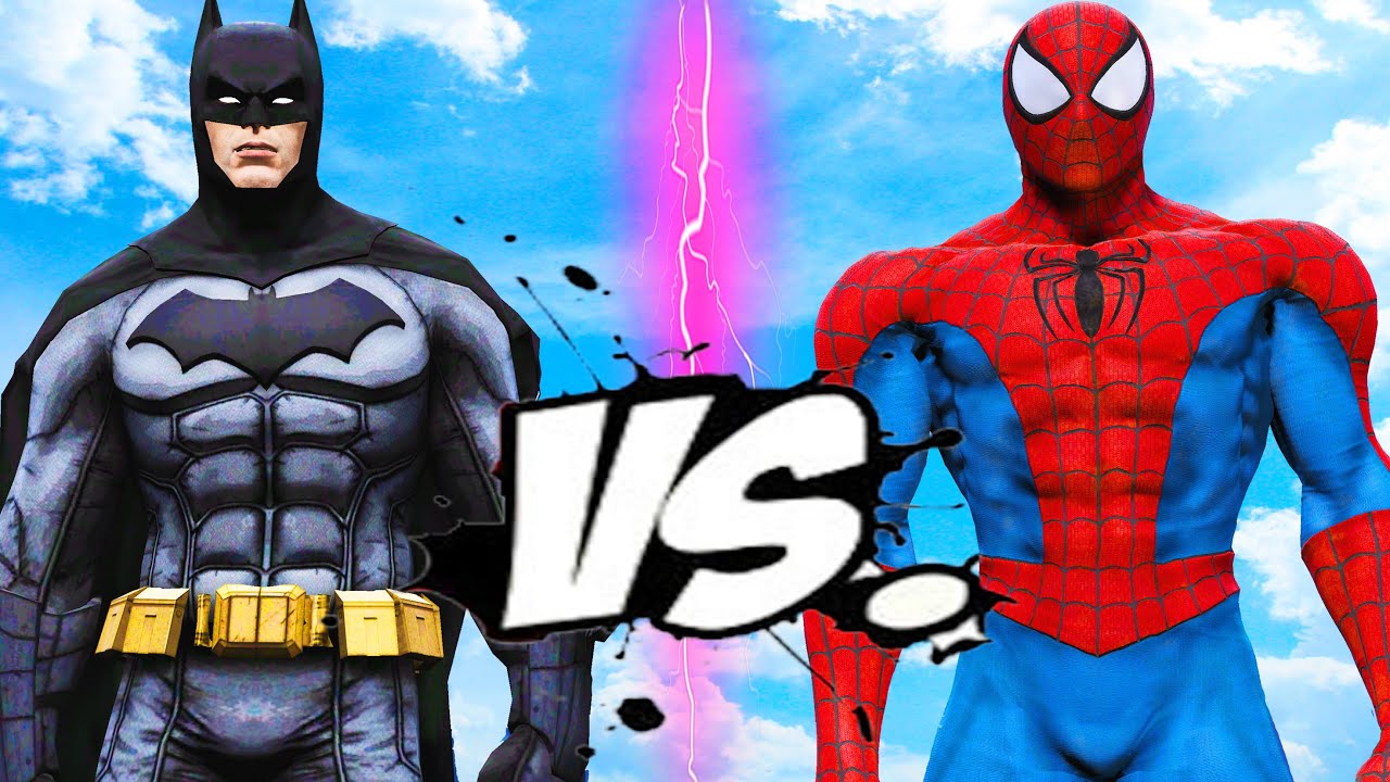 BATMAN VS SPIDERMAN - EPIC BATTLE - YouTube