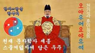 한자와 한글의 뿌리는 같다.... 字倣古篆(자방고전)