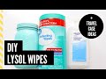 DIY Lysol Clorox Disinfecting Wipes | Plus Travel Case Ideas | Coronavirus | Covid-19