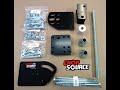 Motorcycle rotisserie frame jig build part 1 - Chop Source basic fixture kit - DIY Auto Restoration