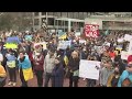 San Francisco rally to support Ukraine draws hundreds