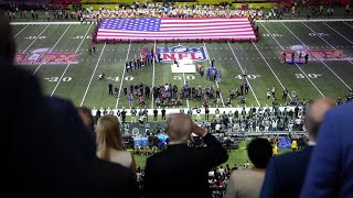 'Absolutely iconic': Super Bowl crowd 'roars' in support of Donald Trump