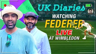 Enthralling experience of watching Roger Federer Live at Wimbledon | UK Diaries | VLog | Ashwin