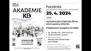 Vyhodnocení CleanAir D8 za zimní sezónu 2023/24, Představení projektu CLAIRO