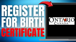 How to Register New Born Baby Birth Certificate in Ontario Canada! (UPDATED EASY GUIDE) [2025]