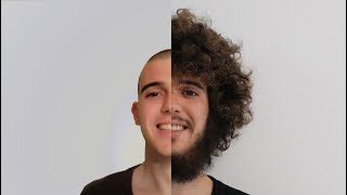 Picture a day during one year of hair growth