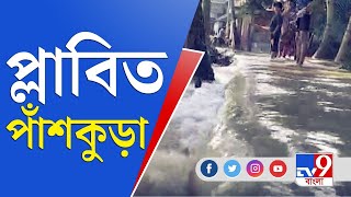 কংসাবতীর জলে ডুবল পাঁশকুড়া, জলের তলায় বহু পরিবার | Pankura Flood | Bengal Flood