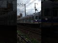 南海6200系 6000系（6501f 6909f）準急行　堺東駅近く通過