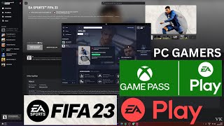 How to Download FIFA 23 in PC XBOX Game Pass EA Play - 10 Hours Free